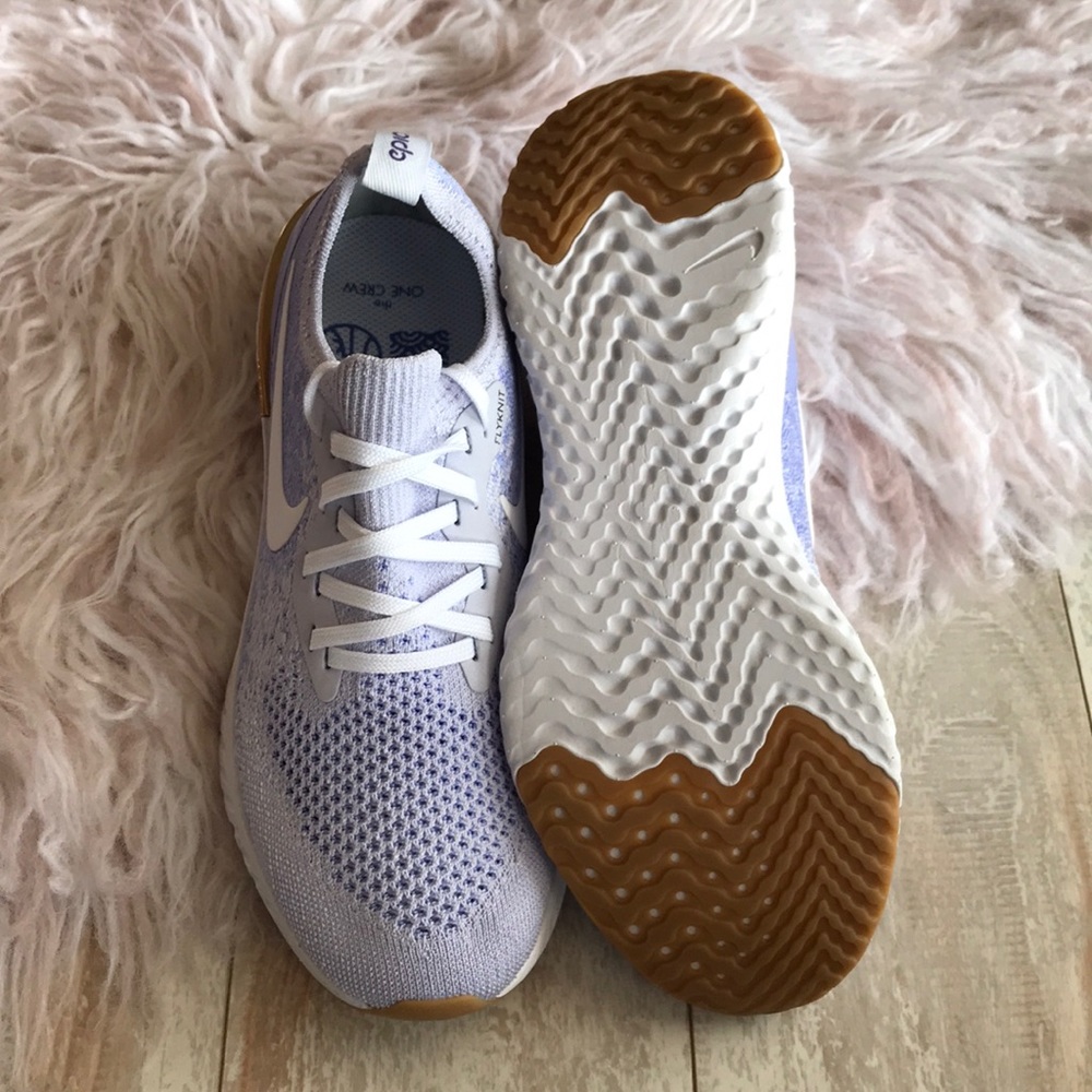 NWT Nike ID epic react Custom Lilac Gold - Picture 7 of 8